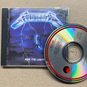 Metallica Ride the Lightning CD Elektra 60396-2 Heavy Metal Thrash 1984 Album